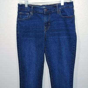 Old Navy Original Mid Rise Straight Leg Jeans sz 6 Short